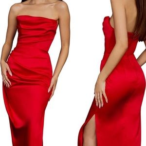 House of CB Adrienne Gather Dress